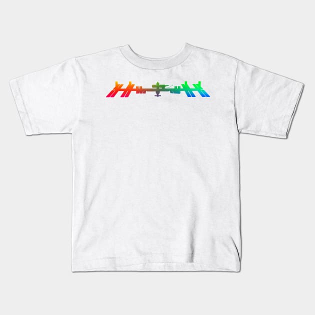 In High Orbit Kids T-Shirt by arc1